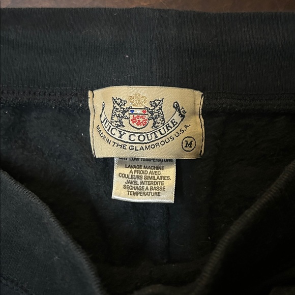 Juicy Couture Black Tracksuit with White Accents - Picture 6 of 10